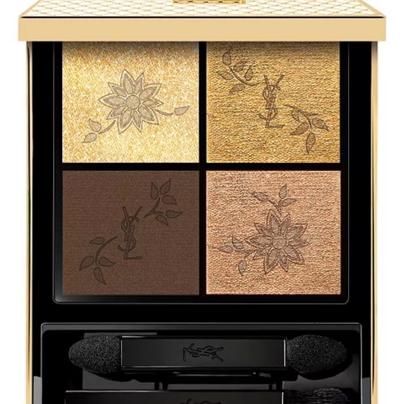 Yves Saint Laurent Couture Mini Clutch Eyeshadow Palette in Golden Lace - Picture 2 of 9
